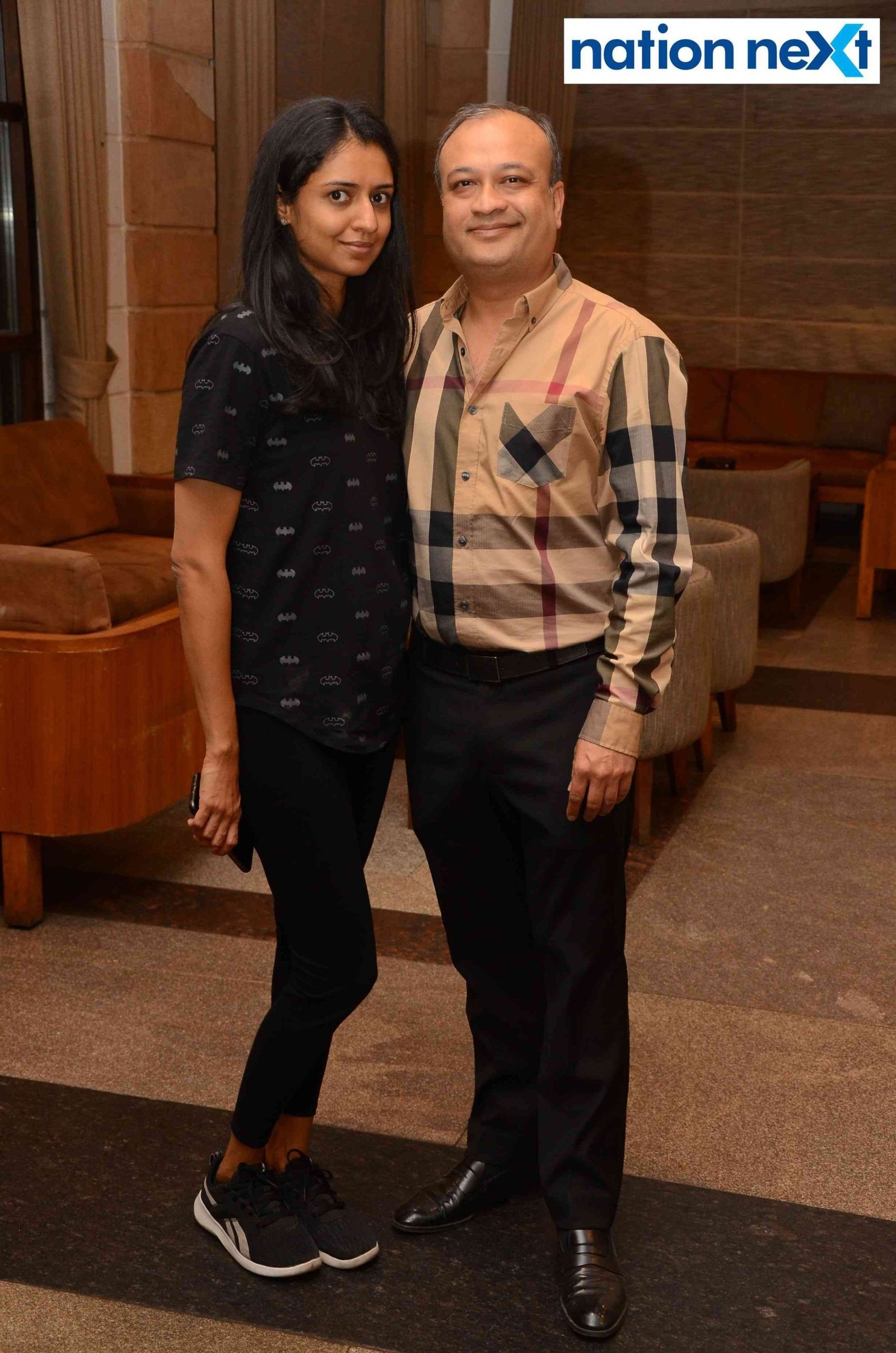 Sneha and Amit Parikh during the prize distribution ceremony of Snicket Tournament at Gondwana Club in Nagpur