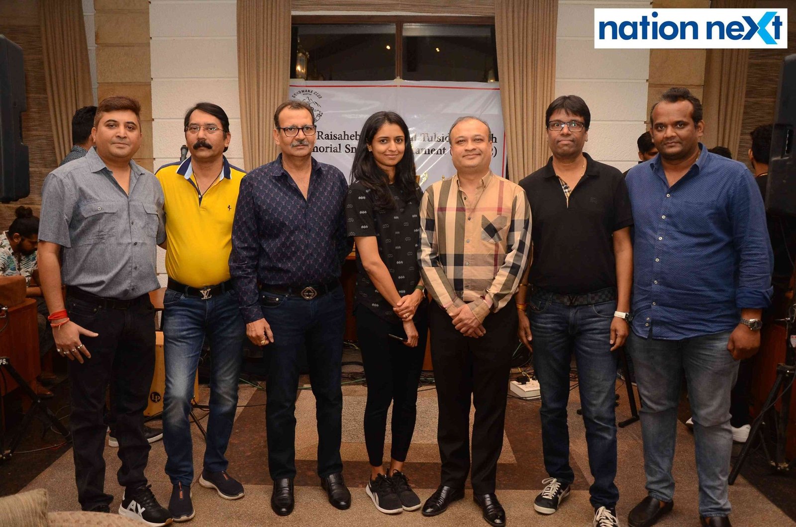 Guests during the prize distribution ceremony of Snicket Tournament at Gondwana Club in Nagpur