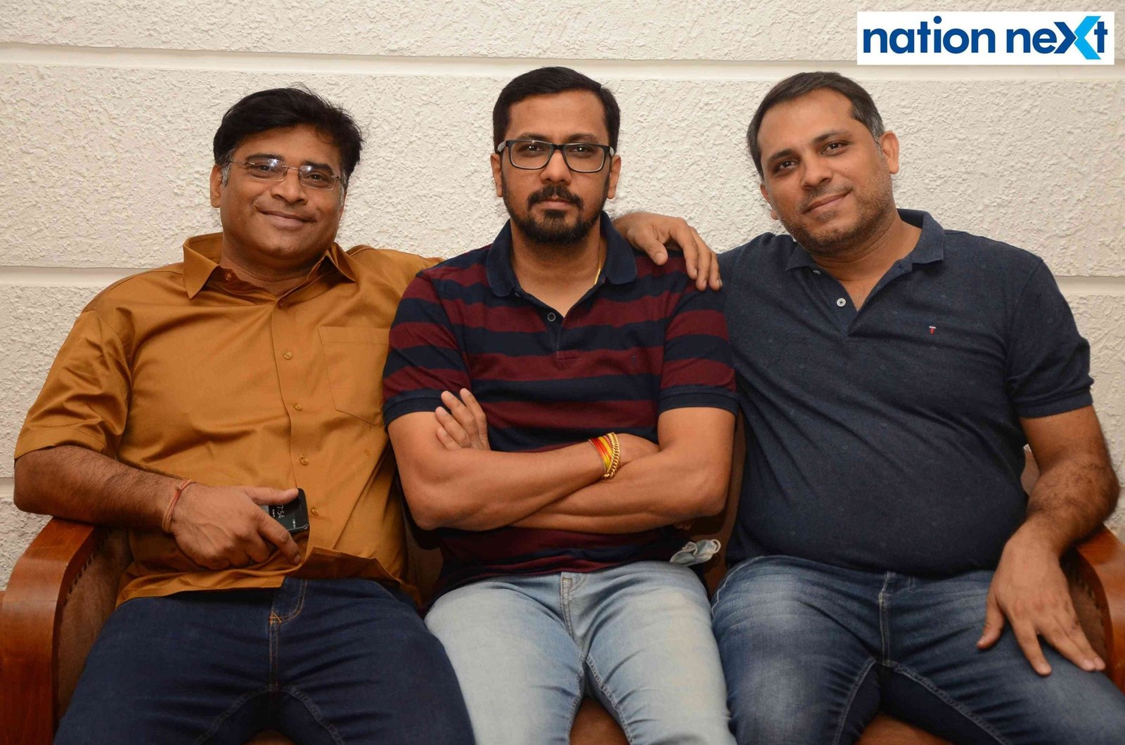 Sunil Kamwani, Abhishek Rai and Dheeraj Thutheja during the prize distribution ceremony of Snicket Tournament at Gondwana Club in Nagpur