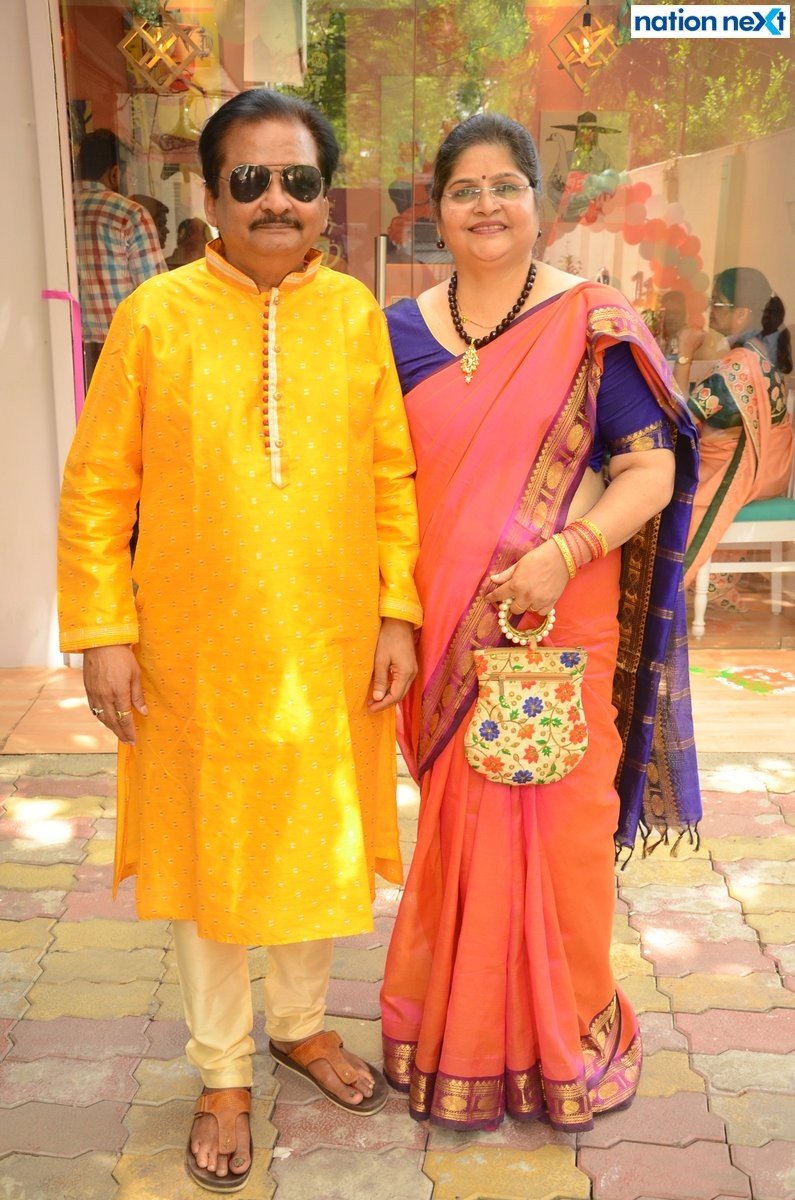 Shrikant and Rashmi Badge during the inauguration of 'SEVEN O' ELEVEN' in Nagpur