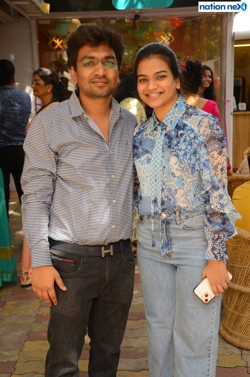 CA Vidit and Aditi Panpalia during the inauguration of 'SEVEN O' ELEVEN' in Nagpur
