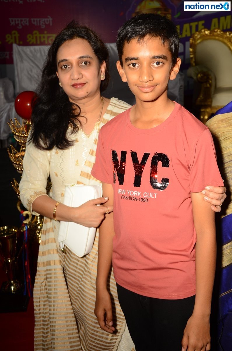 Archana and Avinash Jichkar during the inauguration of Late Dr Shrikant Jichkar Cricket Tournament at Bishop Cotton School ground in Nagpur