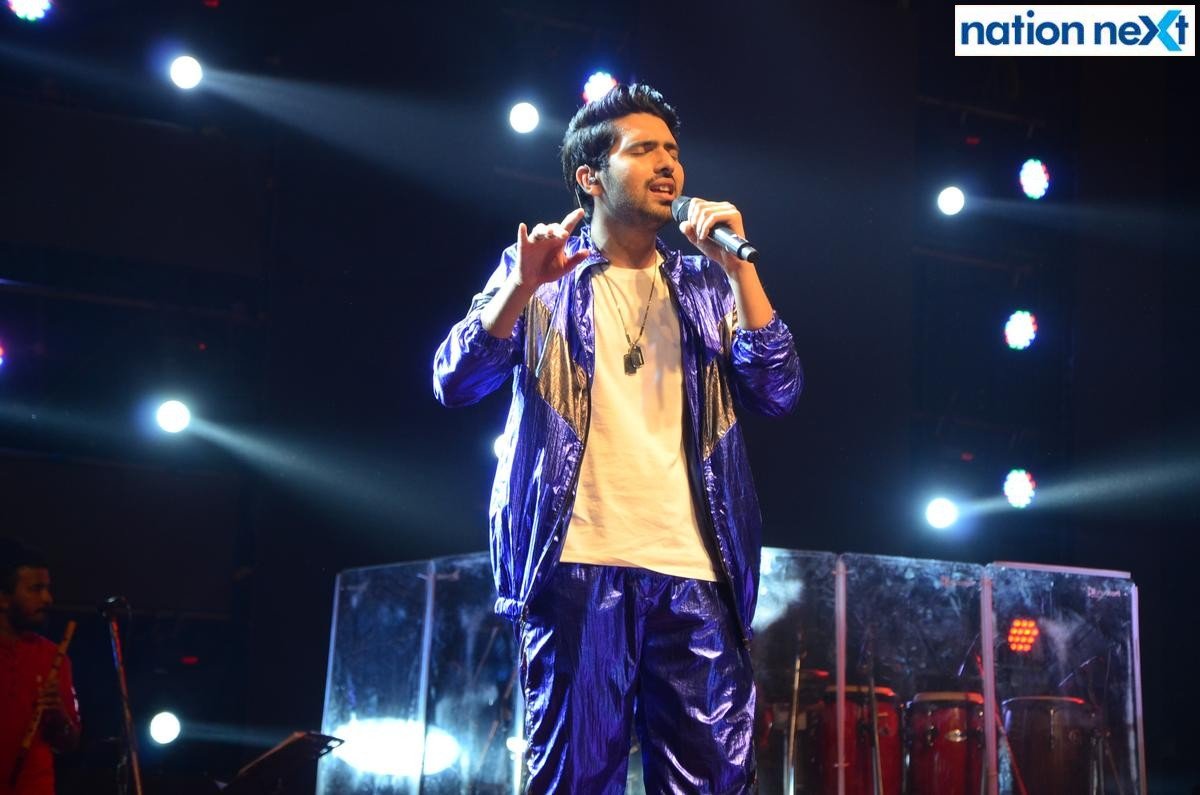 Armaan Malik during the closing ceremony of the Season 4 of Khasdar Krida Mahotsav in Nagpur