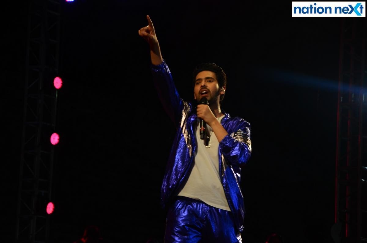 Armaan Malik during the closing ceremony of the Season 4 of Khasdar Krida Mahotsav in Nagpur