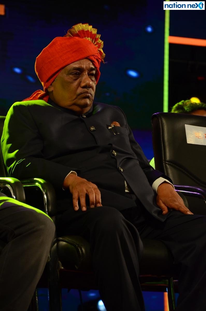 Babanrao Taywade during the closing ceremony of the Season 4 of Khasdar Krida Mahotsav in Nagpur