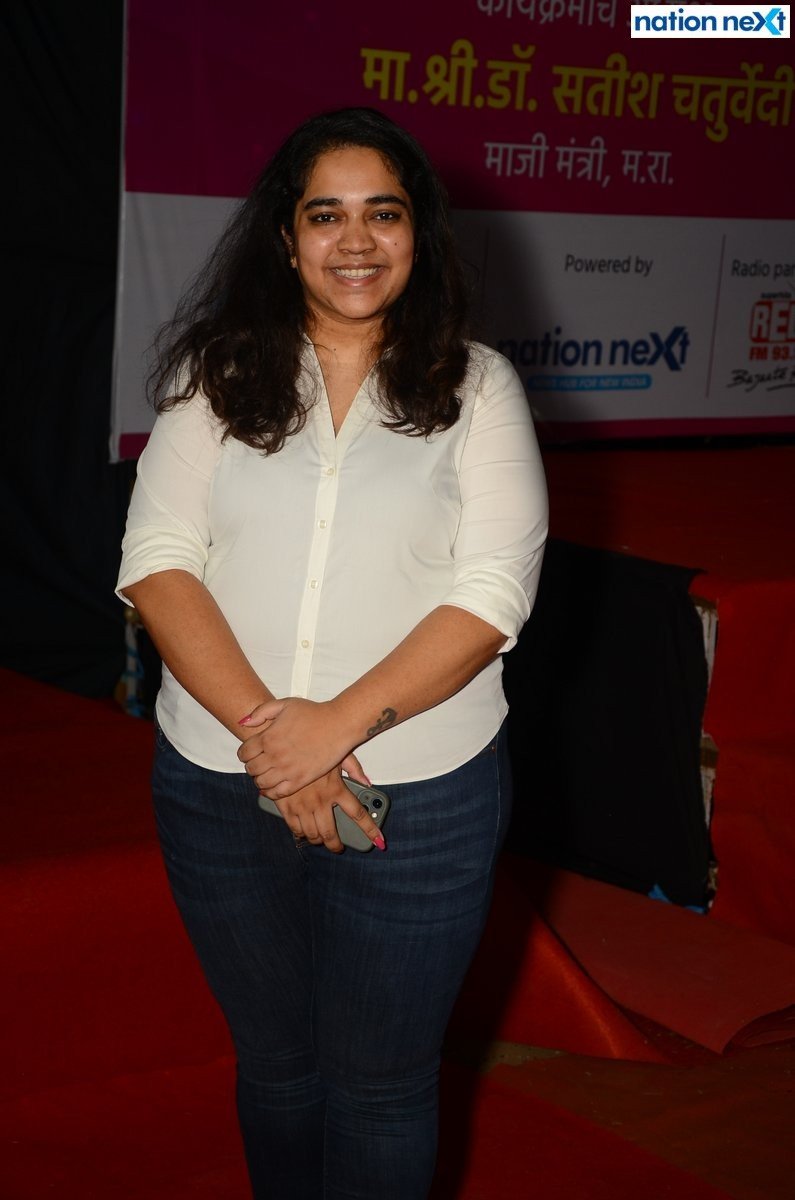 Dishita Jichkar during the inauguration of Late Dr Shrikant Jichkar Cricket Tournament at Bishop Cotton School ground in Nagpur