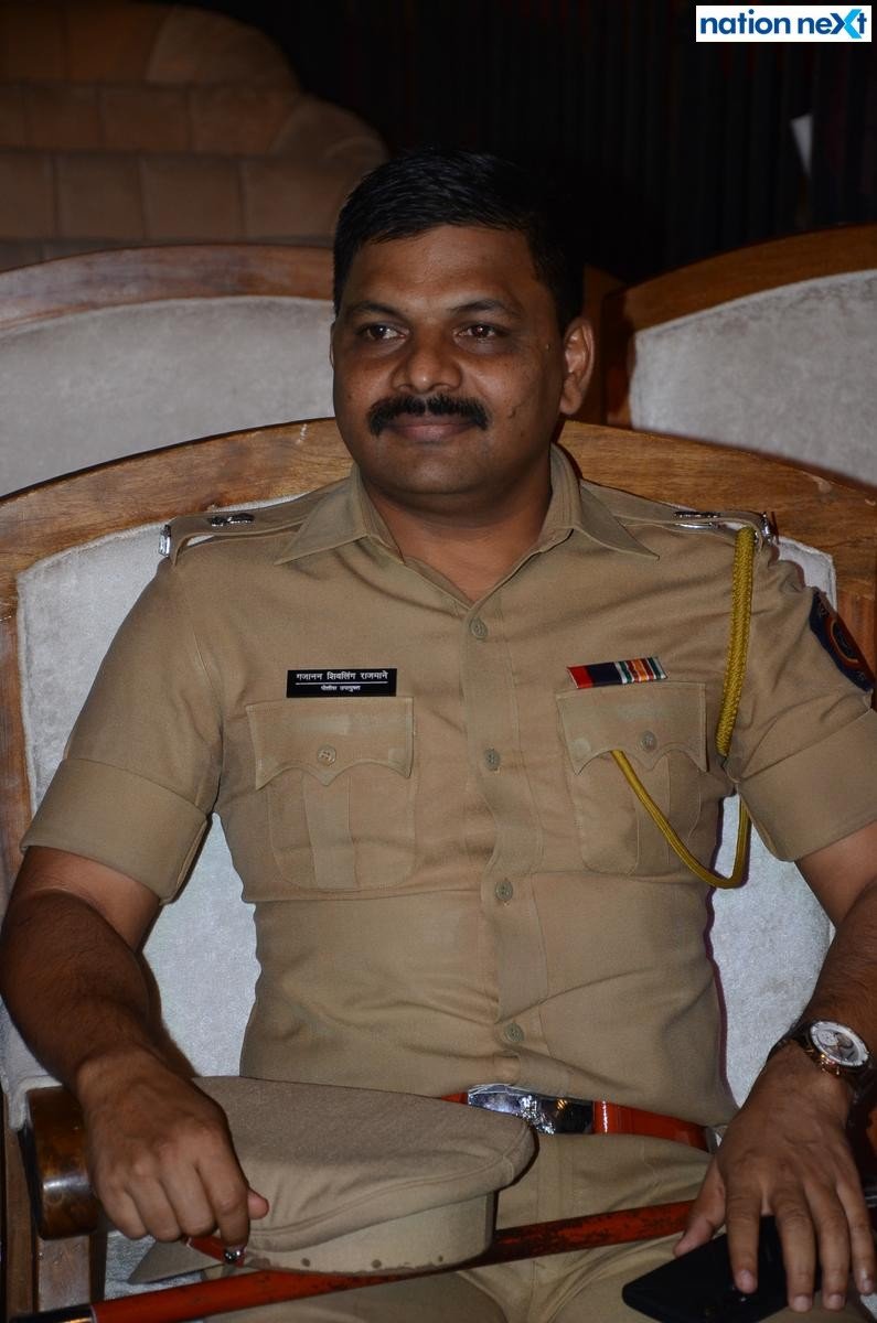 DCP Gajanan Rajmane during the closing ceremony of the Season 4 of Khasdar Krida Mahotsav in Nagpur