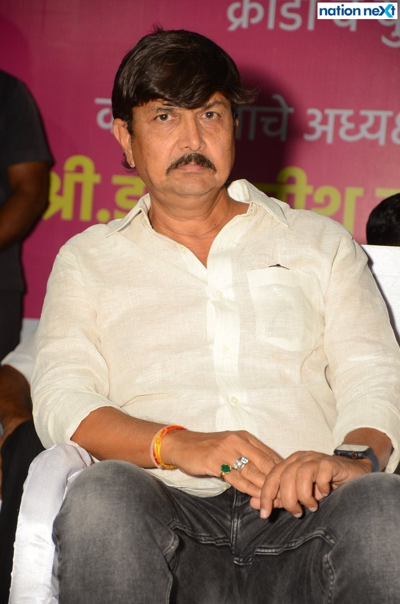 Kamlesh Samarth during the inauguration of Late Dr Shrikant Jichkar Cricket Tournament at Bishop Cotton School ground in Nagpur