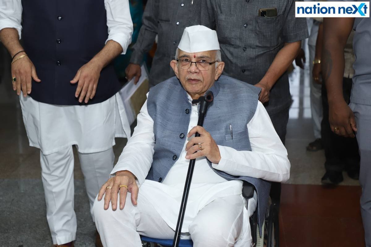 Ranjeet Deshmukh during 'Amrut Mahotsav' organised at Suresh Bhat auditorium in Nagpur to celebrate Deshmukh's 75th birthday