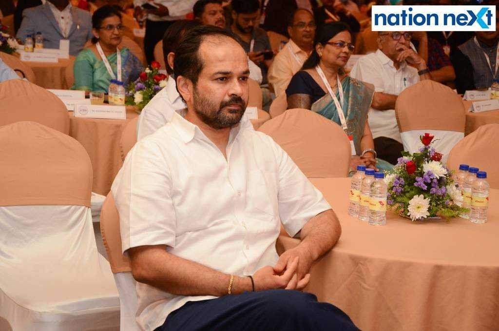 Dr Amol Deshmukh during Lokmat Times Excellence in Healthcare Awards 2021’ held in Nagpur
