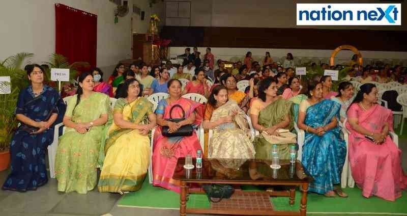 Audience during during LAD College's event 'Navrang' held in Nagpur