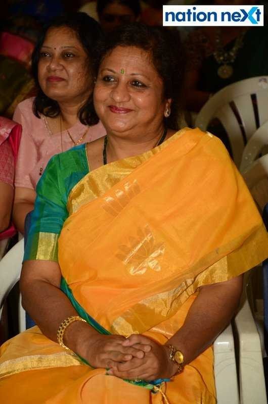 Pooja Pathak during LAD College's event 'Navrang' held in Nagpur